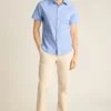 Añade un toque de estilo con el Riviera Short Sleeve Shirt de Bonobos