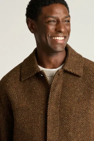 Abrigo – Abrigo de lana italiana para hombre