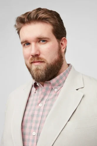 Blazer de algodón elástico Tallas grandes