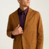 Blazer de algodón lavado Jetsetter-33317