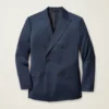Blazer de doble botonadura de lana Jetsetter