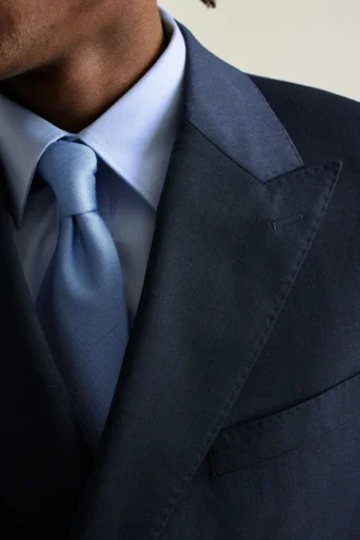 Blazer de doble botonadura de lana Jetsetter