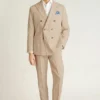 Blazer de doble botonadura de lino italiano Jetsetter