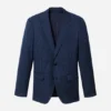 Blazer de lana italiana de alto rendimiento Tallas grandes
