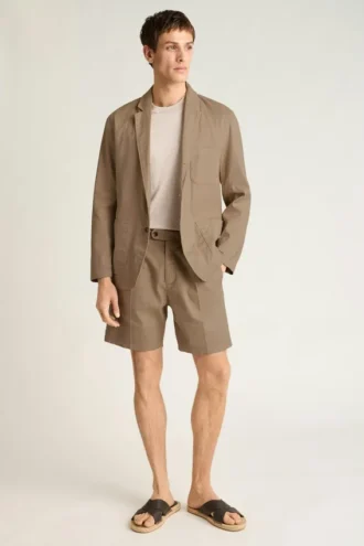 Blazer de lino costero