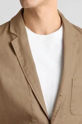 Blazer de lino costero