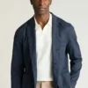 Blazer de lino costero