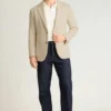 Blazer de lino para hombre de Bonobos | Estilo ligero de mezcla de punto italiano