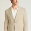 Blazer de lino para hombre de Bonobos | Estilo ligero de mezcla de punto italiano