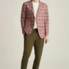 Blazer de lino Unconstructed