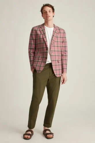 Blazer de lino Unconstructed