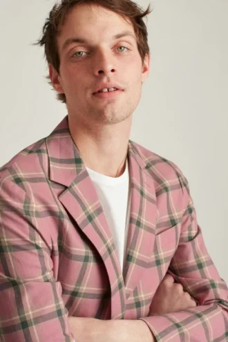 Blazer de lino Unconstructed