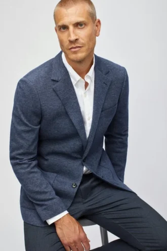 Blazer de punto italiano