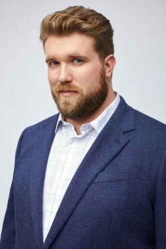 Blazer de punto italiano en tallas grandes