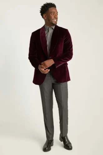 Blazer de terciopelo italiano Jetsetter