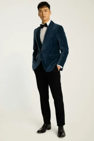 Blazer de terciopelo italiano Jetsetter