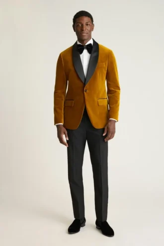 Blazer de terciopelo italiano Jetsetter
