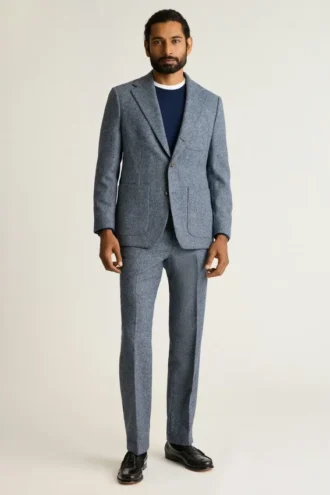 Blazer de tweed británico Jetsetter