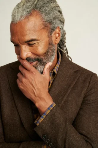 Blazer de tweed británico Jetsetter