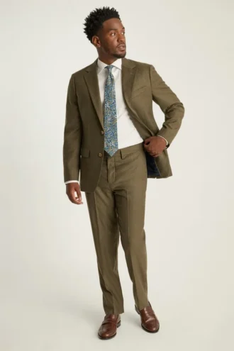 Blazer italiano de lana cepillada Jetsetter