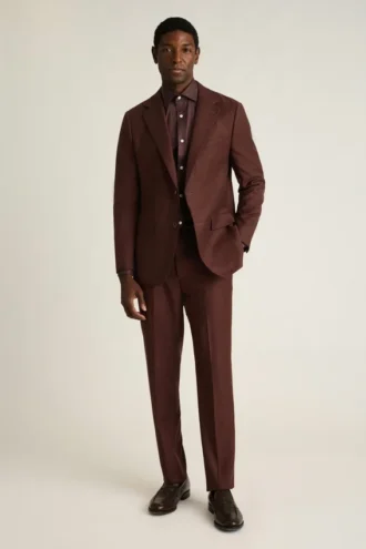 Blazer italiano de lana cepillada Jetsetter