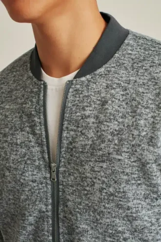 Bomber de forro polar Sherpa