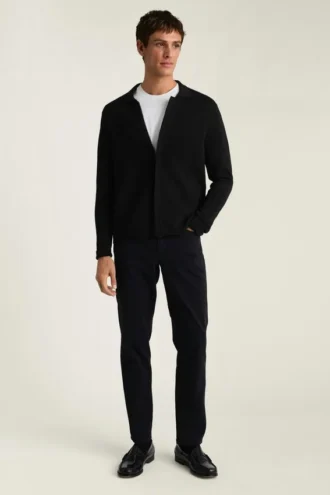 Bomber de punto para hombre de Bonobos | Estilo chaqueta bomber de punto de merino
