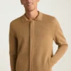 Bomber de punto para hombre de Bonobos | Estilo chaqueta bomber de punto de merino