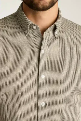 Camisa Cabana de piqué con estilo discreto en Bonobos