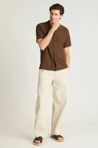 Camisa Cabana para hombre de Bonobos | Estilo casual de corte recto elástico