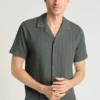 Camisa Cabana para hombre de Bonobos | Estilo casual de corte recto elástico