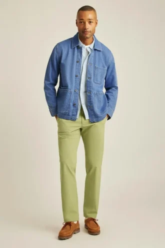 Camisa de denim de cáñamo