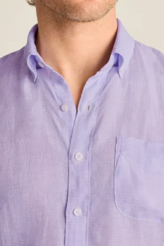 Camisa de manga corta con botones para hombre de Bonobos | Estilo Montauk sofisticado