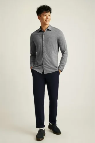 Camisa de merino de alto rendimiento