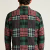Camisa de patchwork para hombre de Bonobos | Algodón festivo de doble tejido