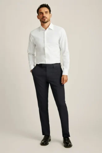 Camisa de vestir de algodón premium Bonobos Jetsetter, sencilla y elegante