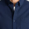 Camisa elástica para el día a día: Camisa de algodón con botones de Bonobos