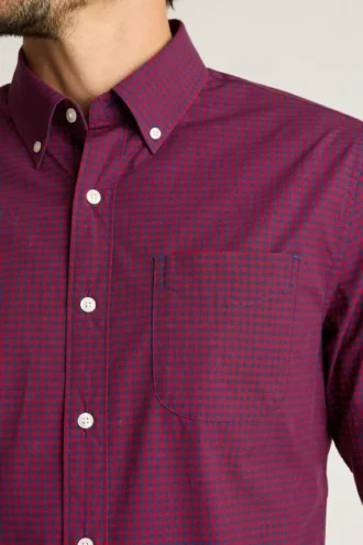 Camisa elástica para el día a día: Camisa de algodón con botones de Bonobos