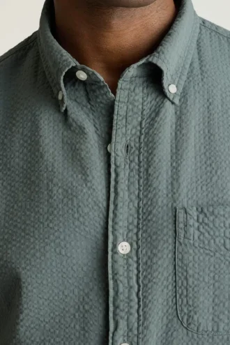 Camisa elástica para el día a día: Camisa de algodón con botones de Bonobos