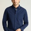 Camisa elástica para el día a día: Camisa de algodón con botones de Bonobos