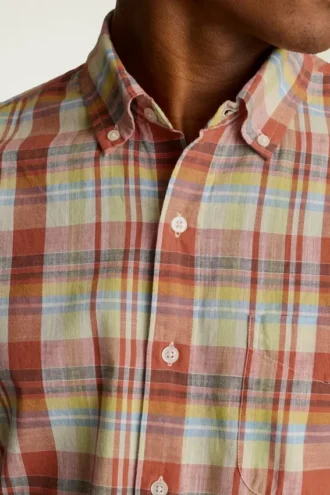 Camisa Madras para el día a día