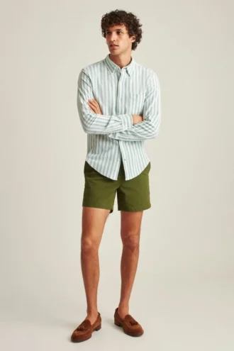 Camisa Oxford de punto