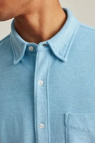 Camisa Oxford de punto