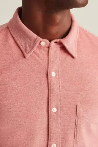 Camisa Oxford de punto