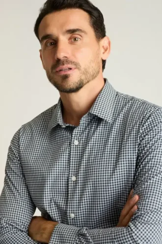 Camisa Tech Button Down