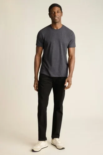 Camisas de cuello redondo y en V para hombre | Camiseta de algodón ultrasuave para el día a día