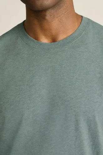 Camisas de cuello redondo y en V para hombre | Camiseta de algodón ultrasuave para el día a día