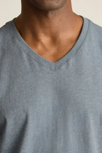 Camisas de cuello redondo y en V para hombre | Camiseta de algodón ultrasuave para el día a día