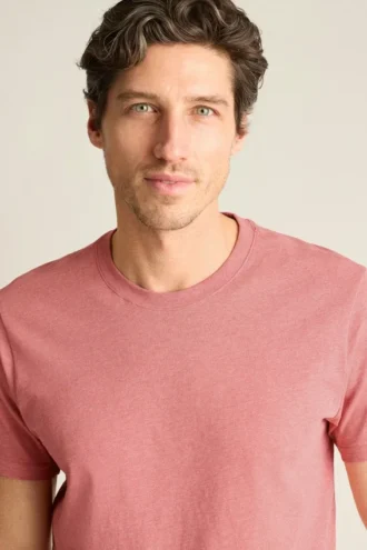 Camisas de cuello redondo y en V para hombre | Camiseta de algodón ultrasuave para el día a día