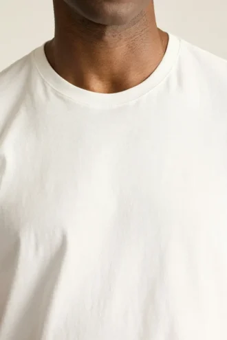 Camisas de cuello redondo y en V para hombre | Camiseta de algodón ultrasuave para el día a día